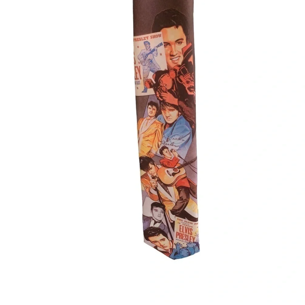 🆕 Elvis Presley Ralph Marlin Men’s Tie